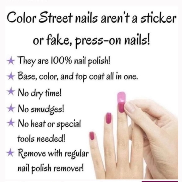 ColorStreet 1 in 4 is a beautiful royal purple & holographic glitter nail polish - Picture 9 of 10